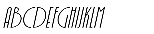 Belkon Italic Font UPPERCASE