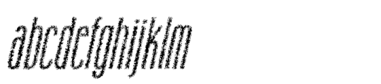Belkon Unfocus Italic FONT