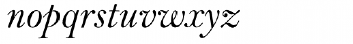 Bell MT Italic Font LOWERCASE