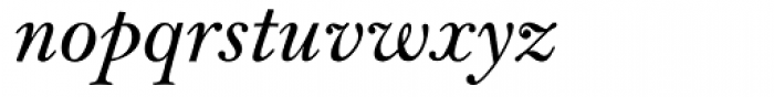 Bell MT SemiBold Italic Font LOWERCASE