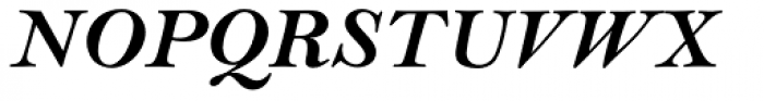 Bell MT Std Bold Italic Font UPPERCASE