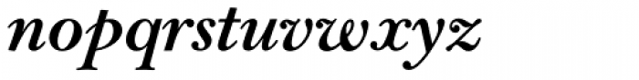 Bell Std Bold Italic Font LOWERCASE