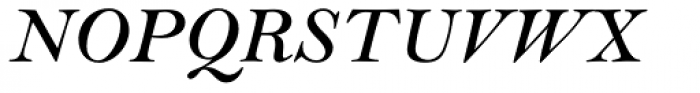 Bell Std SemiBold Italic Font UPPERCASE