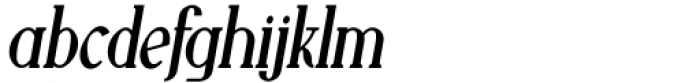 BellMore Black Italic Font LOWERCASE