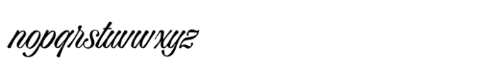 Bella Elegante Font LOWERCASE