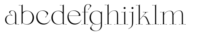 Bellabio Regular Font LOWERCASE