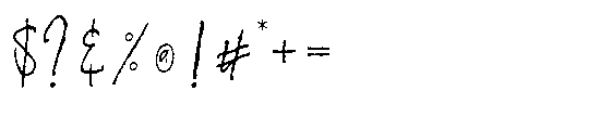 Bellagot Font OTHER CHARS