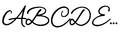 Bellama Signature Font UPPERCASE