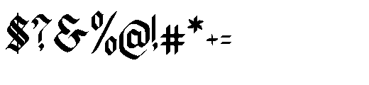 Bellanork Font OTHER CHARS
