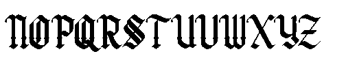 Bellanork Font UPPERCASE