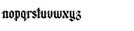Bellanork Font LOWERCASE