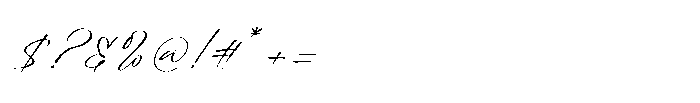 Bellanty Font OTHER CHARS