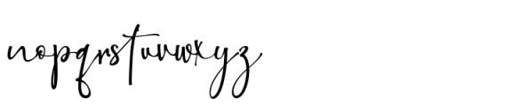 Bellarosa Regular Font LOWERCASE