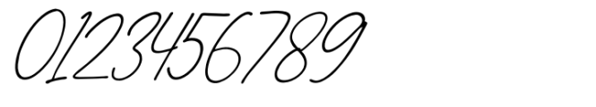 Bellarosta Italic Font OTHER CHARS