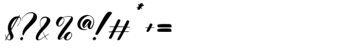 Bellasyet Font OTHER CHARS