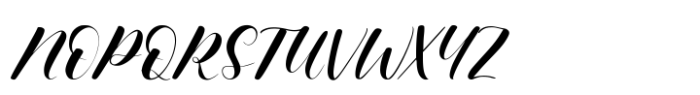 Bellasyet Font UPPERCASE
