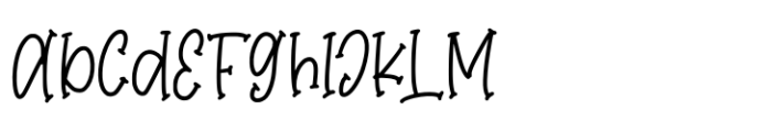 Bellatrix Regular Font LOWERCASE