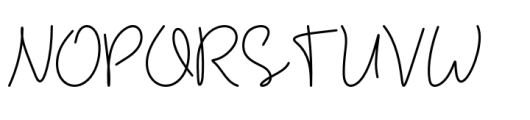 Bellaty Regular Font UPPERCASE