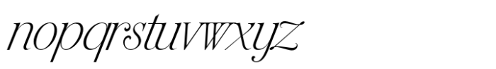 Bellavoir Delight Serif Font LOWERCASE