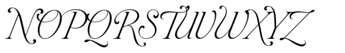Bellavoir Delight Swash Font UPPERCASE