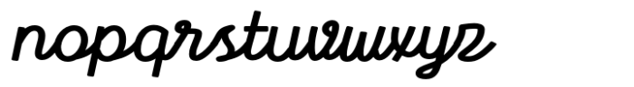 Bellenord Font LOWERCASE