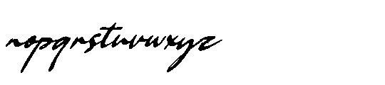 Bellford Dusktime Italic Font LOWERCASE