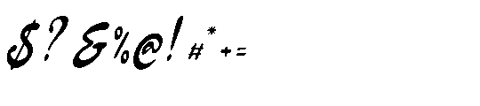 Bellford Dusktime Regular Font OTHER CHARS