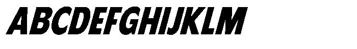 Bellforge Slanted Font UPPERCASE