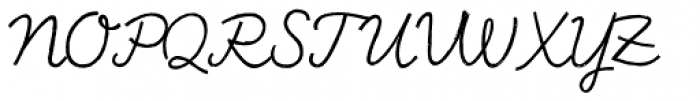 Bellfort Draw Script Font UPPERCASE