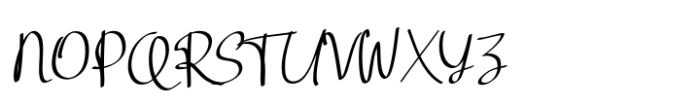 Belliana Font UPPERCASE