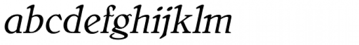Bellini RR Original Italic Font LOWERCASE