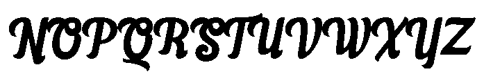 Bellique Font UPPERCASE