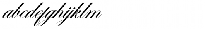 Bellisa Script Regular Font LOWERCASE
