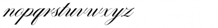 Bellisa Script Regular Font LOWERCASE