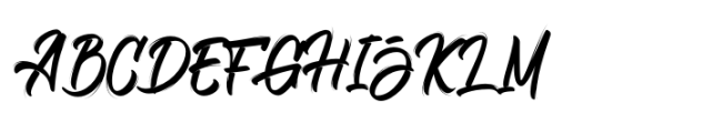 Bellsmore Brush Regular Font UPPERCASE