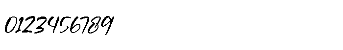 Bellsshake Italic Font OTHER CHARS
