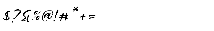 Bellsshake Italic Font OTHER CHARS