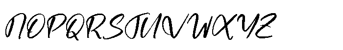 Bellsshake Italic Font UPPERCASE