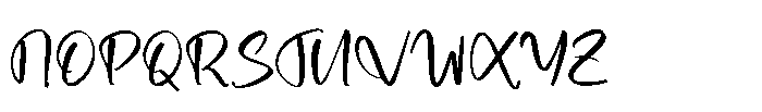 Bellsshake Regular Font UPPERCASE