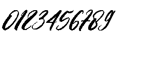 Bellustro Clean Italic Font OTHER CHARS