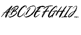 Bellustro Italic Font UPPERCASE