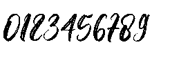 Bellustro Regular Font OTHER CHARS