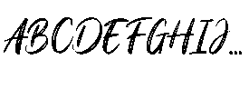 Bellustro Regular Font UPPERCASE