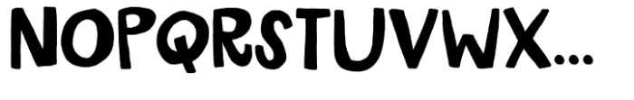 Belly Powder Regular Font UPPERCASE