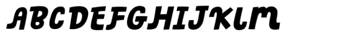 Belly Snack Italic Font