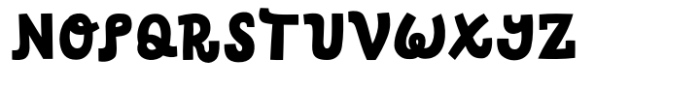Belly Snack Regular Font UPPERCASE