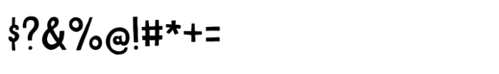 Belly Swing Regular Font OTHER CHARS