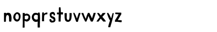 Belly Swing Regular Font LOWERCASE