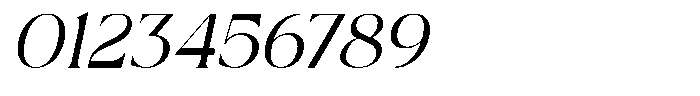 Bellyna Tuberos Italic Font OTHER CHARS