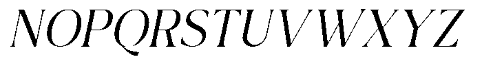 Bellyna Tuberos Italic Font UPPERCASE